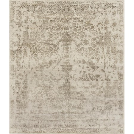 Loloi 2 ft. x 3 ft. Pearl Rectangular Shape Hand Knotted Area Rug- Heather Gray and Storm PEARPU-01HGSX2030